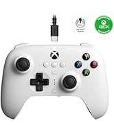 8Bitdo Ultimate Wired Controller for Xbox, Hall Effect Joysticks and Hall Triggers, Compatible wi...