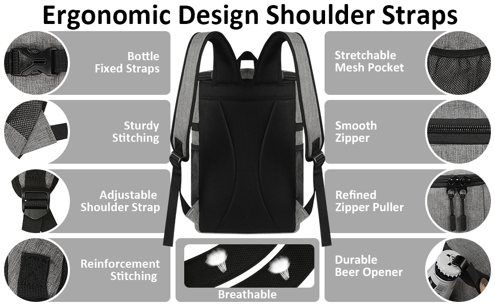backpack coolers insulated leak proof
