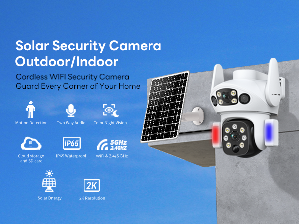 Solar Security Camera