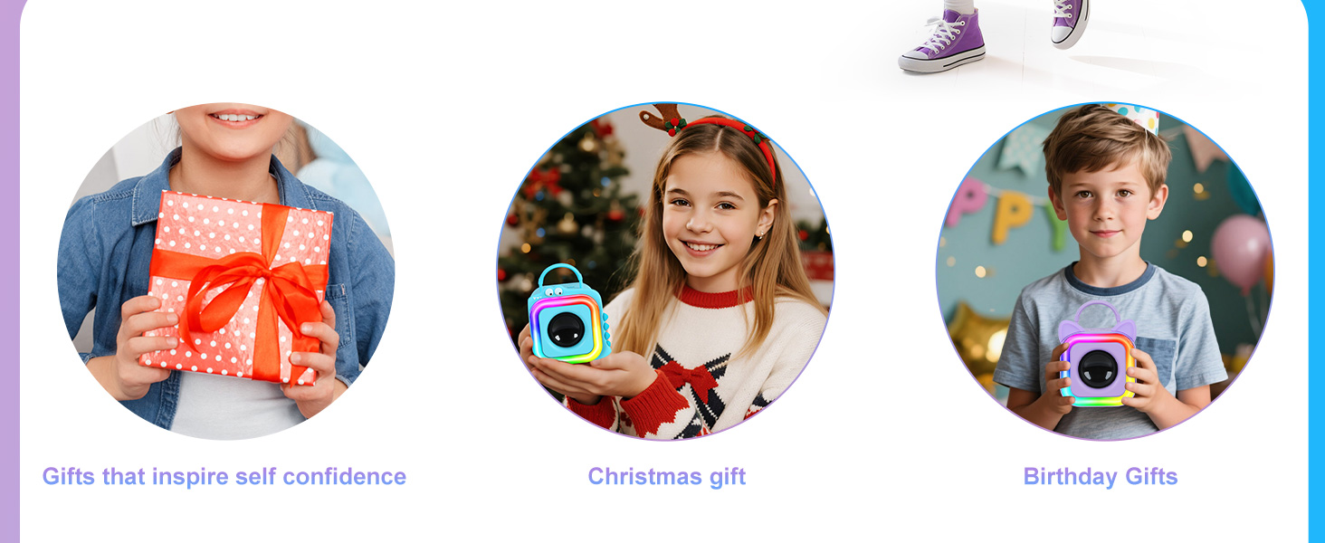 Mini Karaoke Machine for Kids