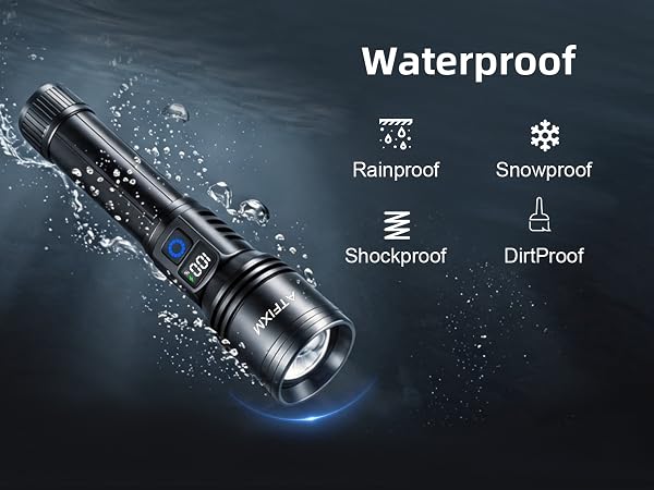 Rechargeable Flashlights High Lumens-5