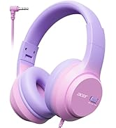 Acer Kids Headphones, 74/85/94dB Volume Limiter, Foldable Wired Over Ear Headphones for Travel, 3...
