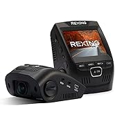 RexingUSA V1 Basic 1080p Dash Cam FHD DVR Car Driving Recorder with 2.4” LCD Screen 170° Wide Ang...