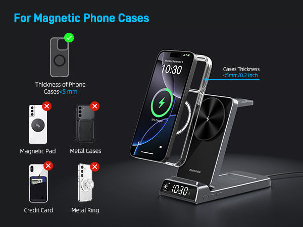 magsafe charger charging station wireless charger iphone magnetic 3 in 1 charging station apple