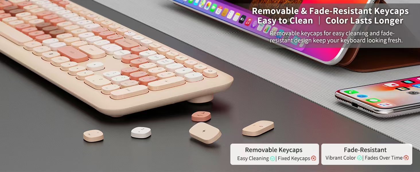 quiet keyboard and mouse combo