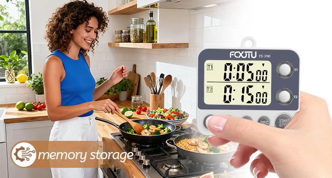 Two memory timer