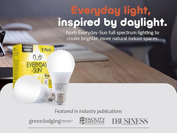 bright office fullspectrum lamp replacement energy efficient long lasting white illumination