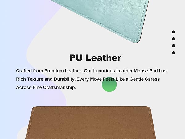 leather mouse pad