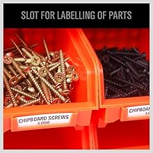 30 Bins Wall Mount Storage Bins