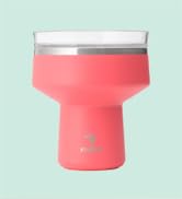 REDUCE Saltini 16 oz Cocktail Tumbler - Insulated Margarita Tumbler with Lid - Keeps Drinks Cold ...