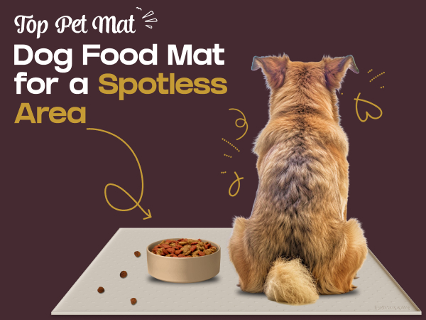 PetHappily Dog Food Mat 