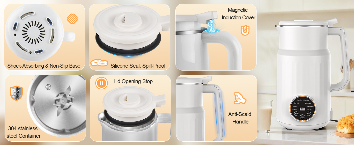 almond cow milk machine maker