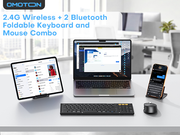 Foldable and Mouse Keyboard