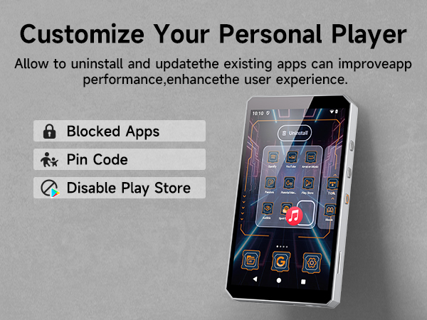 Customize Your Personal Player