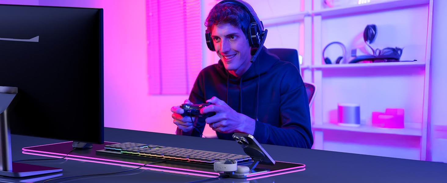 Wireless Charging Mouse Pad