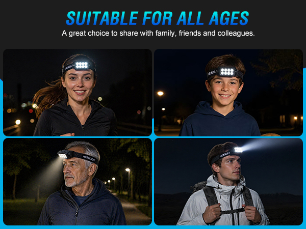 This headlamp frees your hands and delivers steady light for indoor use and outdoor activities.