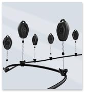 AMVR [Pro Version] VR Cable Management System, 6 Packs Ceiling Pulley System for Oculus Quest/Que...
