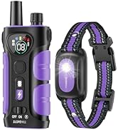 SLOPEHILL Dog Shock Collar,4200FT Dog Training Collar with Remote,IPX8 Waterproof E-Collar with B...