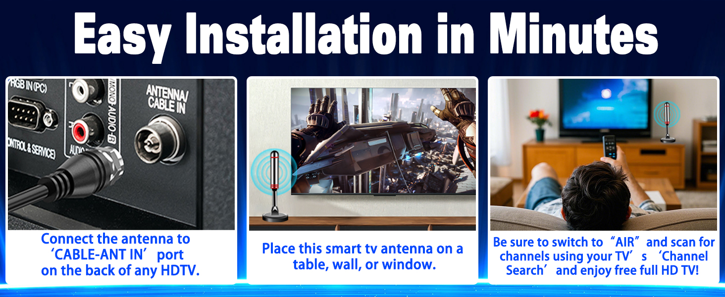 tv antenna for smart tv indoor