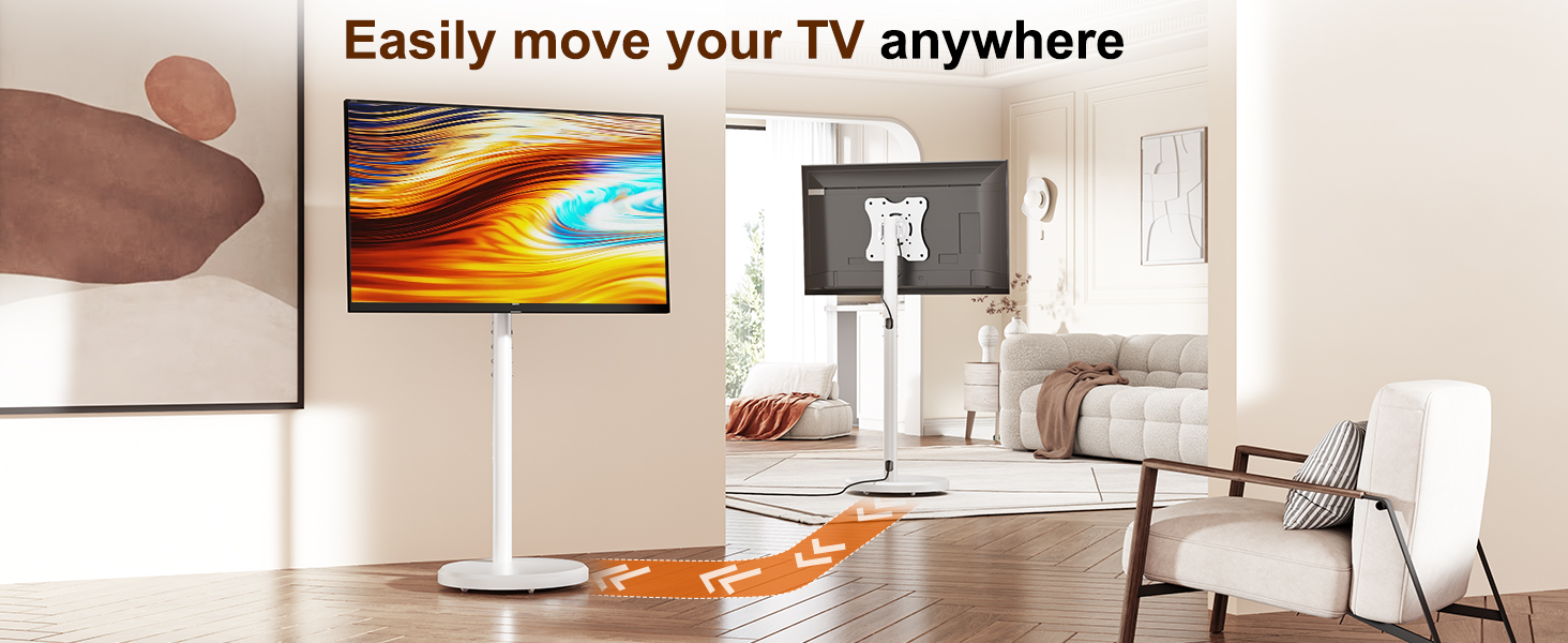 Portable TV Cart