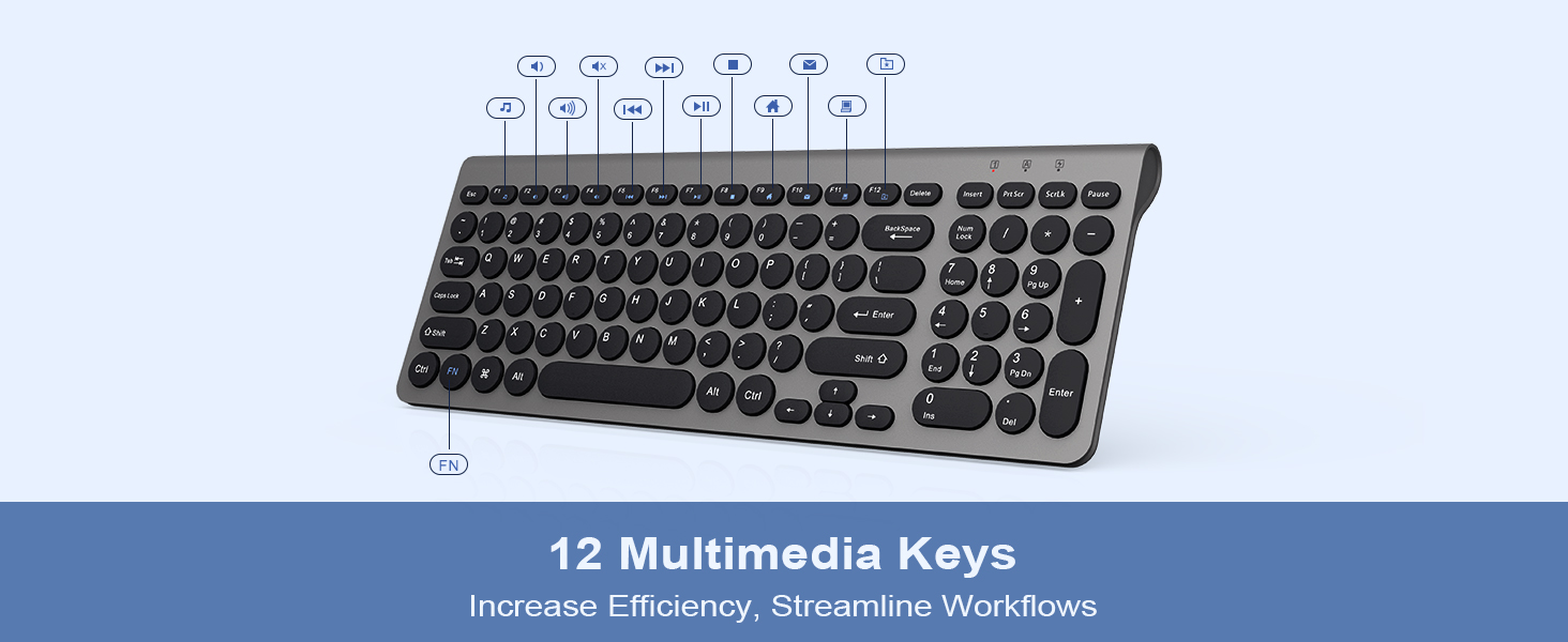 wireless keyboard set
