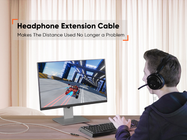 3.5MM Extension Cable 10FT