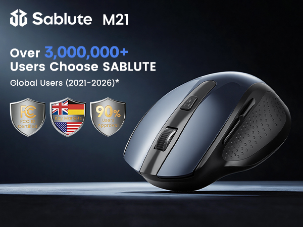 SABLUTE M21 Wireless Mouse