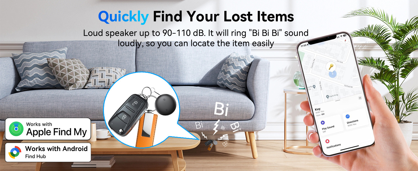 Air Tracker Tags for Android or iOS