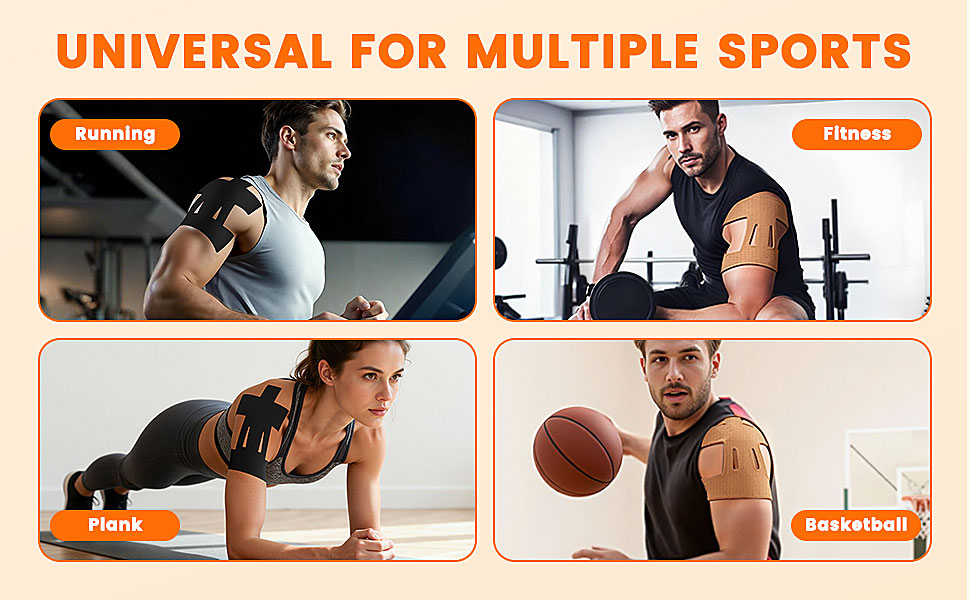Precut Kinesiology Tape for Shoulder
