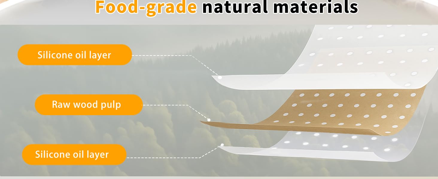 Food-grade natural materials