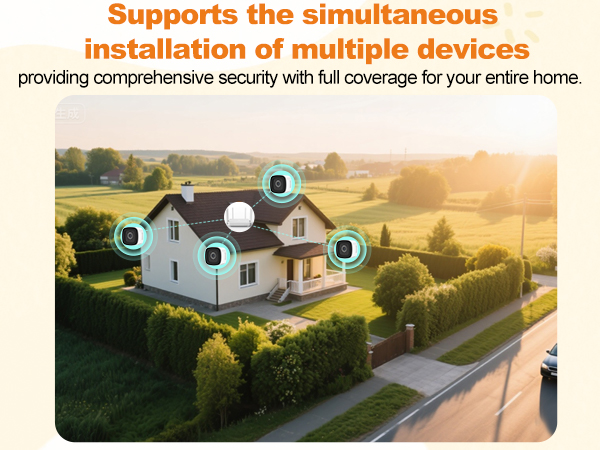 wireless window security camera