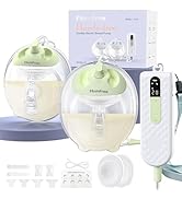 Hands Free Breast Pump K3,Portable Breastfeeding Pumps with Modes &amp; 9 Levels,3 Fine-Tuned Rhythms...
