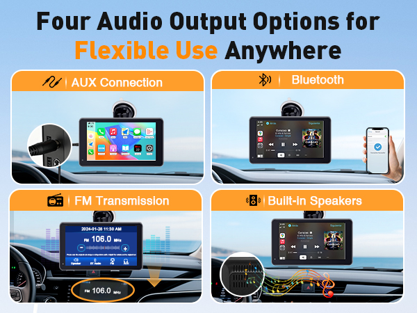 4 Audio output carplay