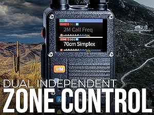 Dual Independent zone control 1000 zones