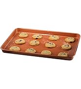 Gotham Steel Non Stick Baking Sheet for Oven, Full Sized Cookie Sheet, Baking Tray with Ceramic N...