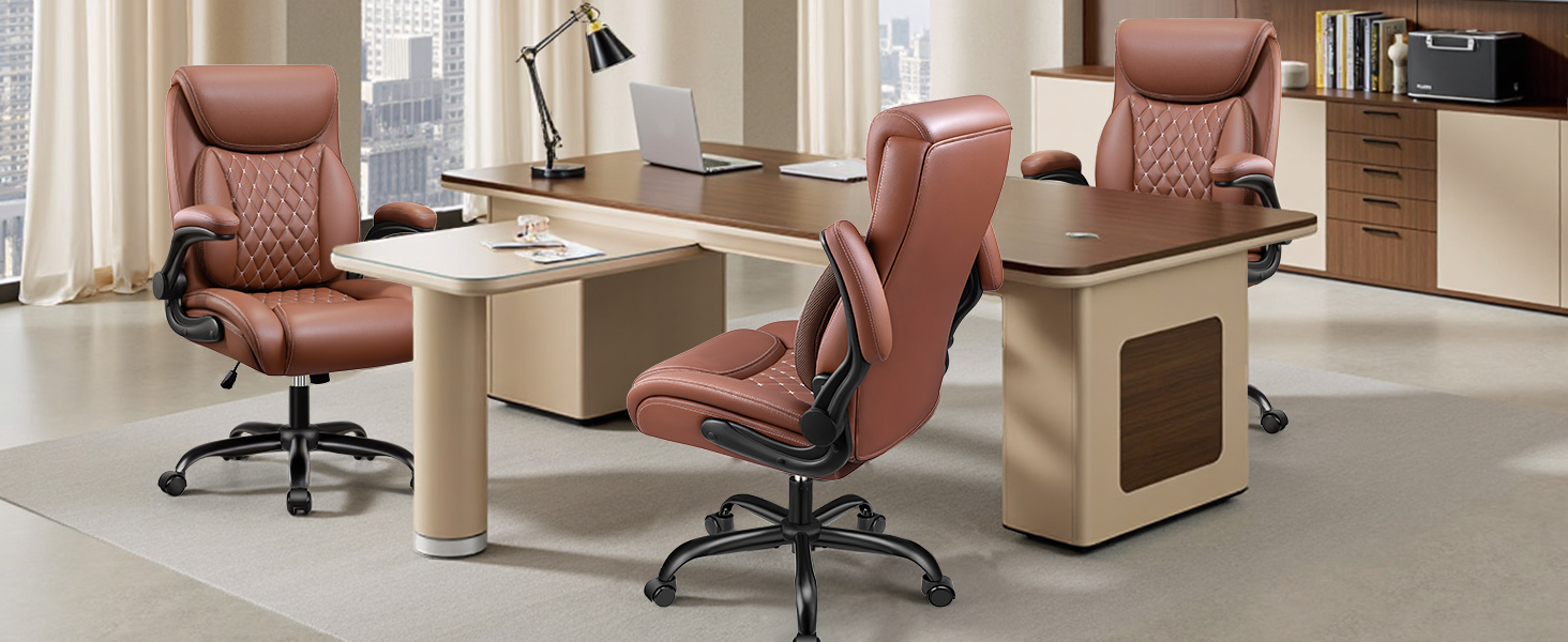 leather desk chair