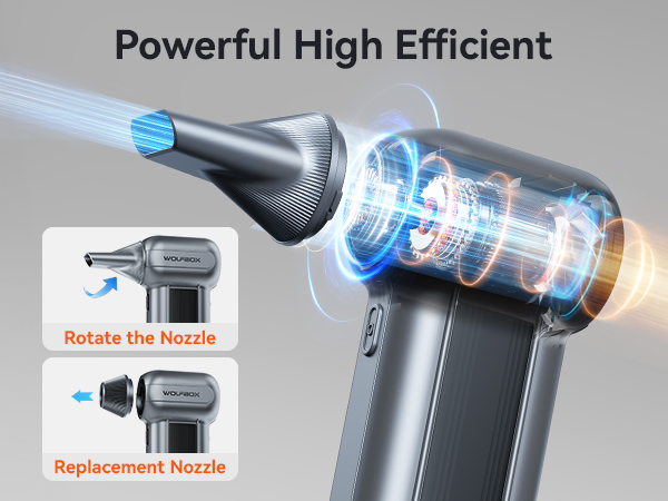 150000RPM super power compressed air dusters