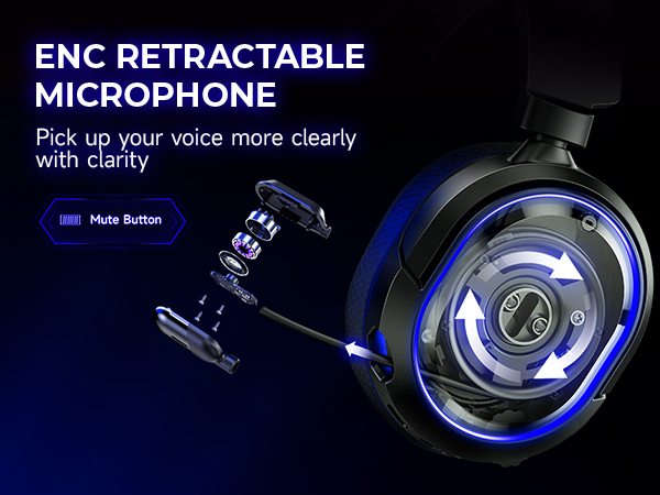 enc retractable microphone