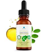 Dr. Robaina 100% Pure Organic Moringa Seed Oil – Cold-Pressed, Unrefined &amp; Hexane-Free Face, Hair...