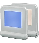 Plug in LED Night Light with Smart Dusk to Dawn Sensor, MAZ-TEK Multi-Color Changeable Nightlight...