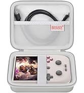 BOVKE Carrying Case for Anbernic RG405V Retro Handheld Game Console, Vertical Version Android Ret...