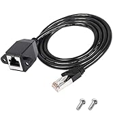 SinLoon RJ50 10P10C Male to Female Extension Cable with Shielding Connectors for Scanning Code Gu...