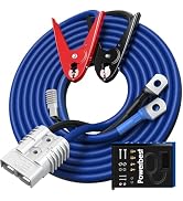 Heavy Duty Jumper Cables - 1 Gauge 30 Feet 900Amp Automotive Booster Jumper Cables with 175A Batt...