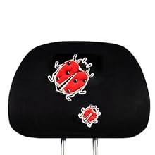 ladybug headrest cover