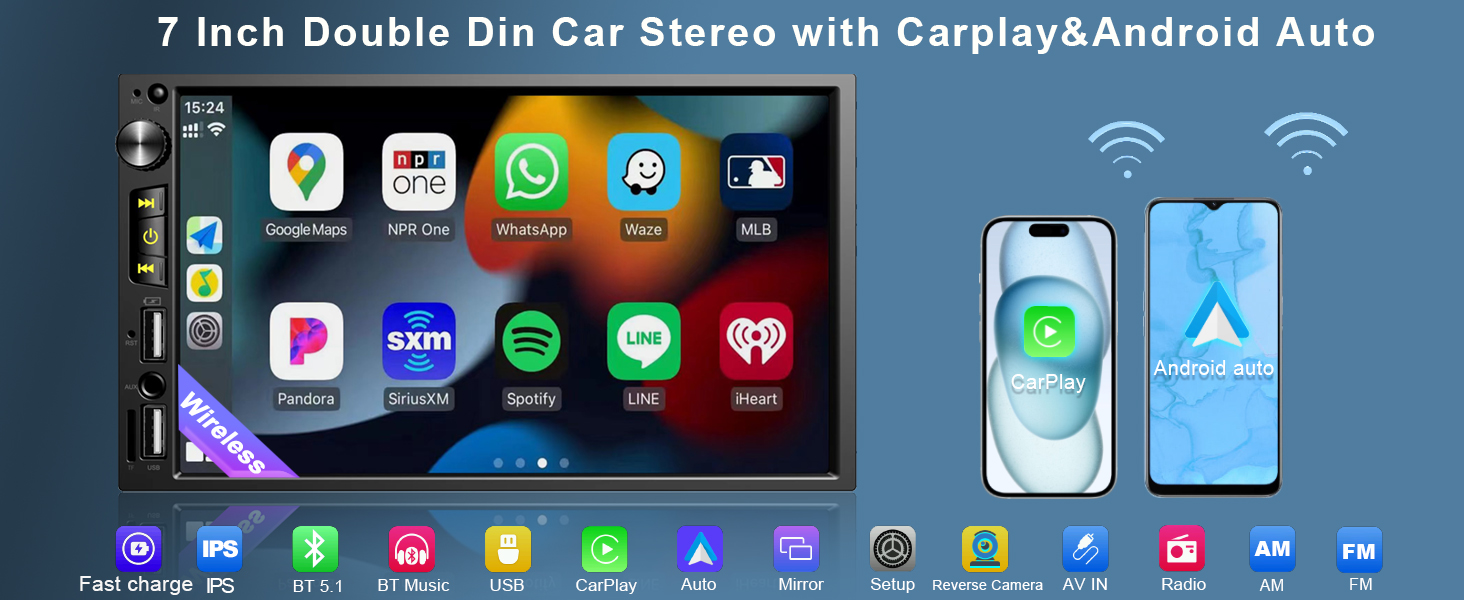 double din radio