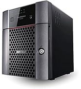 BUFFALO TeraStation 3420DN 4-Bay SMB 8TB (2x4TB) Desktop NAS with Hard Drives Included Network At...