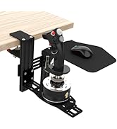 EG STARTS 1 Set Metal Mouse Pads Mount Holder Platform Compatible for Video Simulation Flight Sti...