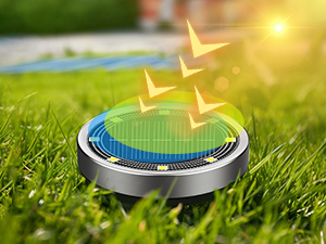 ground solar lights outdoor waterproof