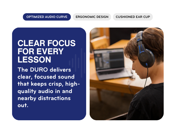 Duro 200 Headphone by TWT Audio Feature 1