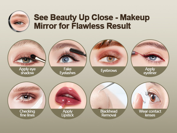 travel magnifying mirror